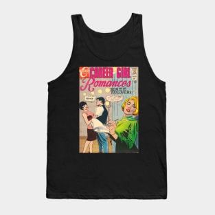 Vintage Romance Comic Book Cover - Career Girl Romances Tank Top